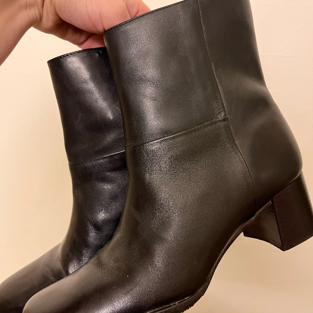 Easy Spirit Heeled Booties leather